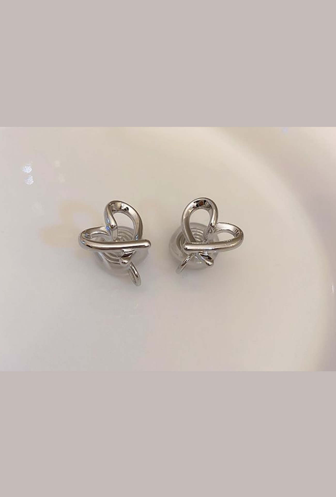 Heart Stud Earrings