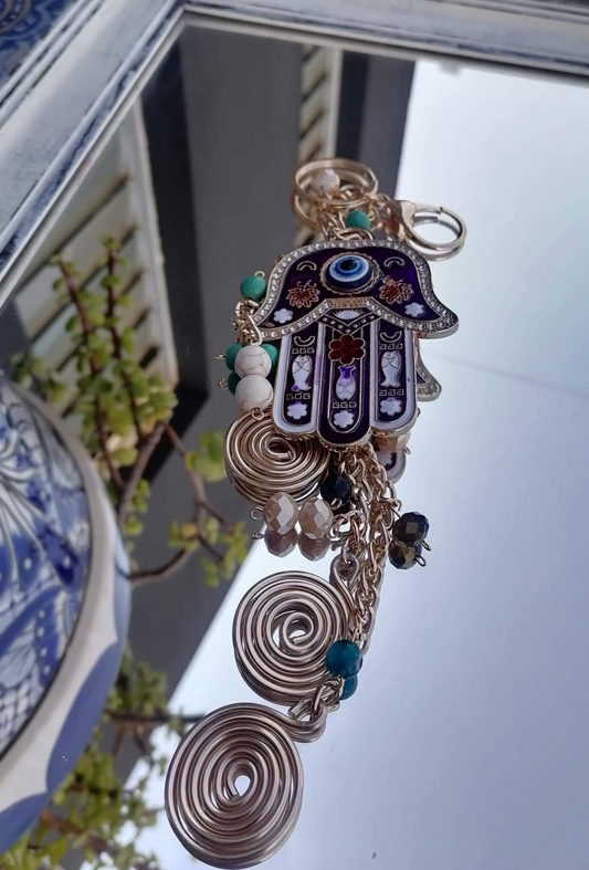 Handmade - Hamsa Hanging Chain