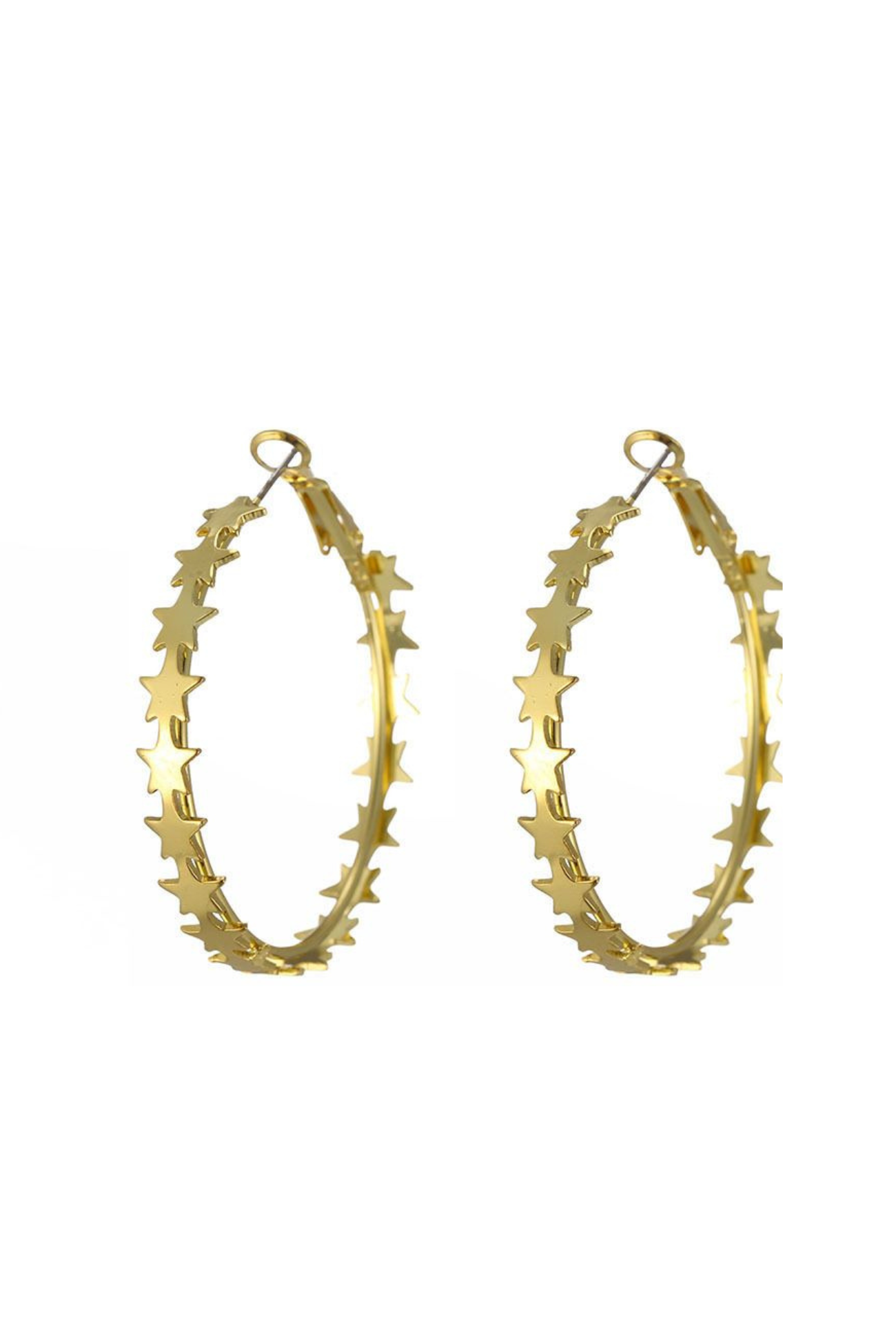 Elegant Classic Large Hoop Earrings