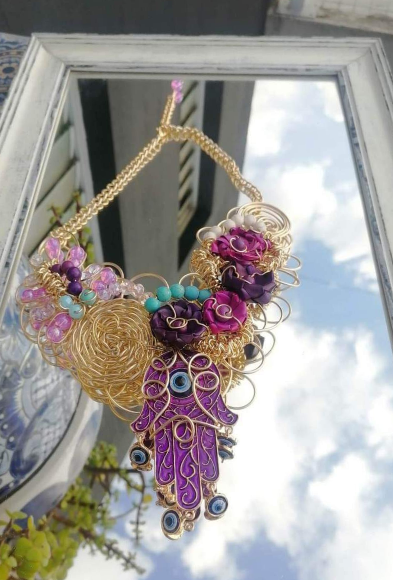 Handmade - Classy Necklace with Sterling Wire