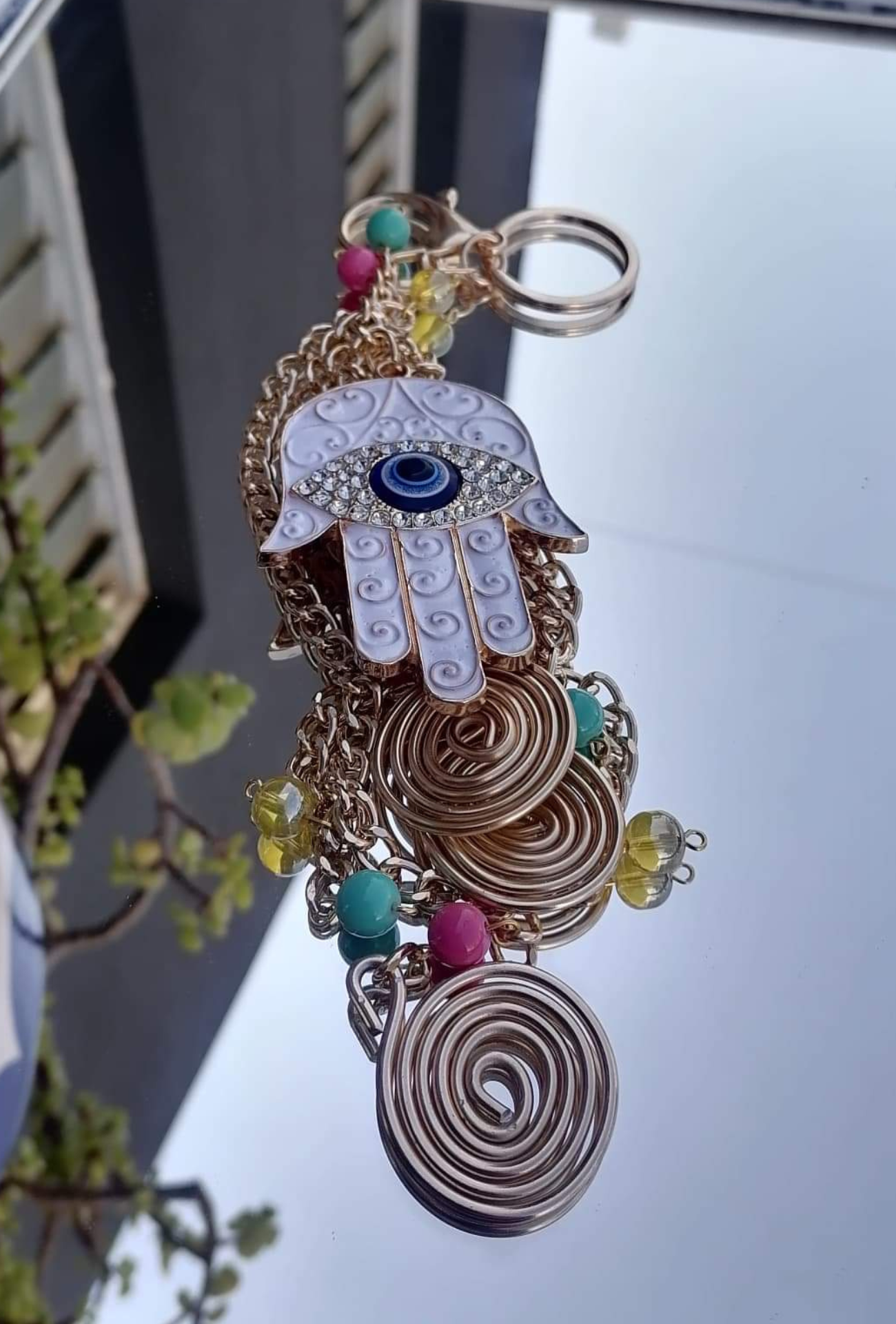 Handmade - Hamsa Hanging Chain