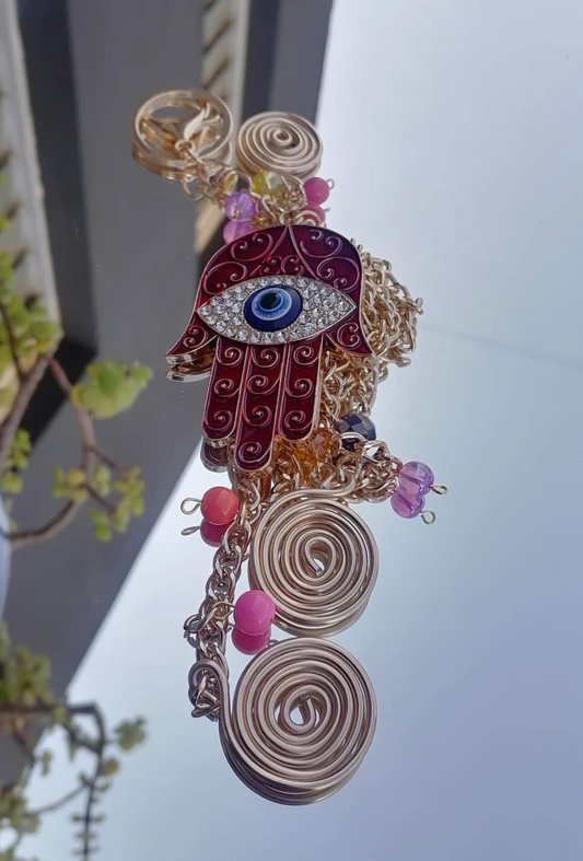 Handmade - Hamsa Hanging Chain