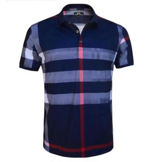 Navy Men's Stretch Polo Shirt