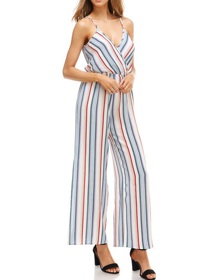 Striped Jumpsuit