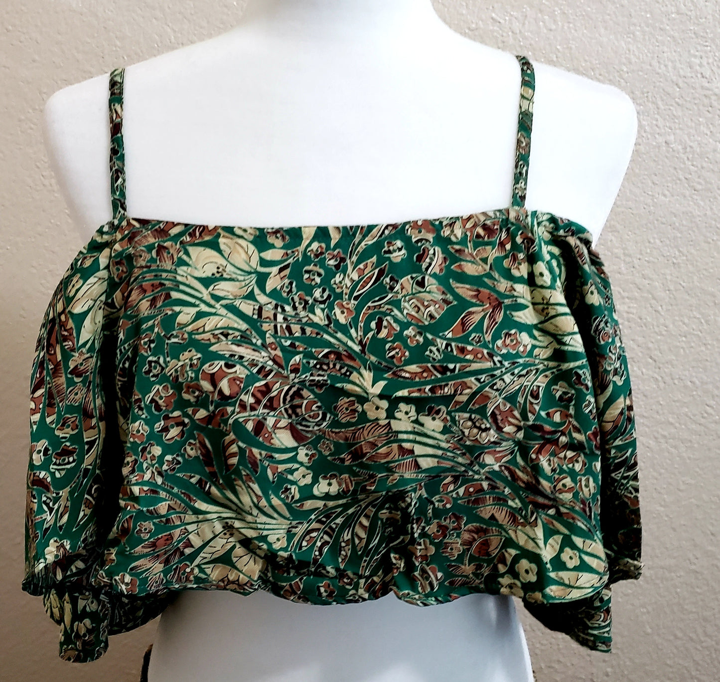 Printed Crop Top