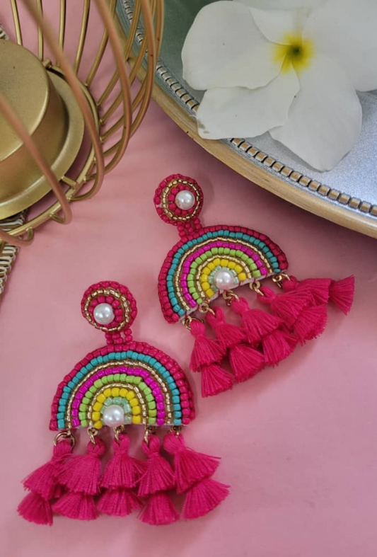 Tassels Earrings Bohemian Boho