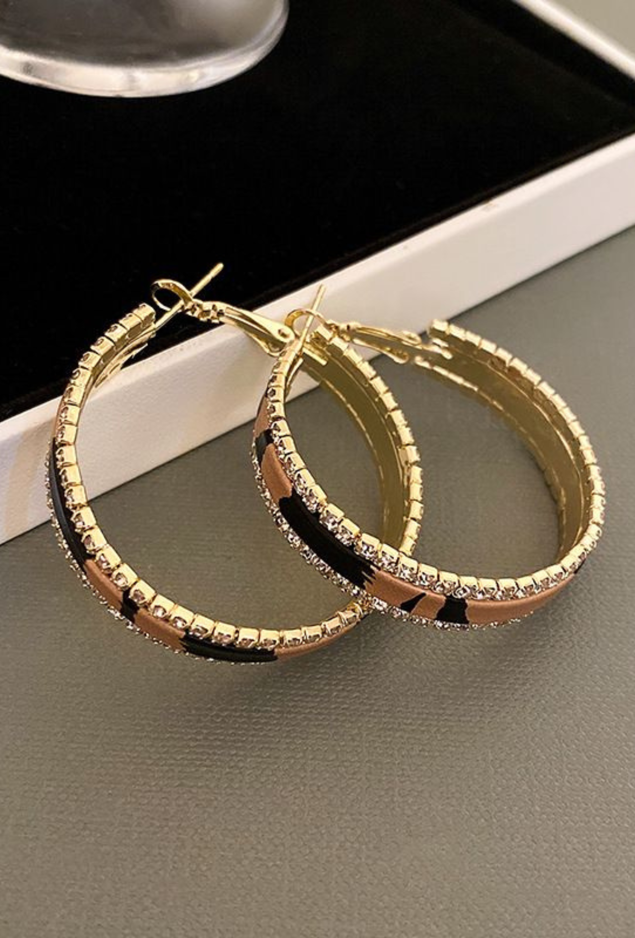 Elegant Classic Large Hoop Earrings