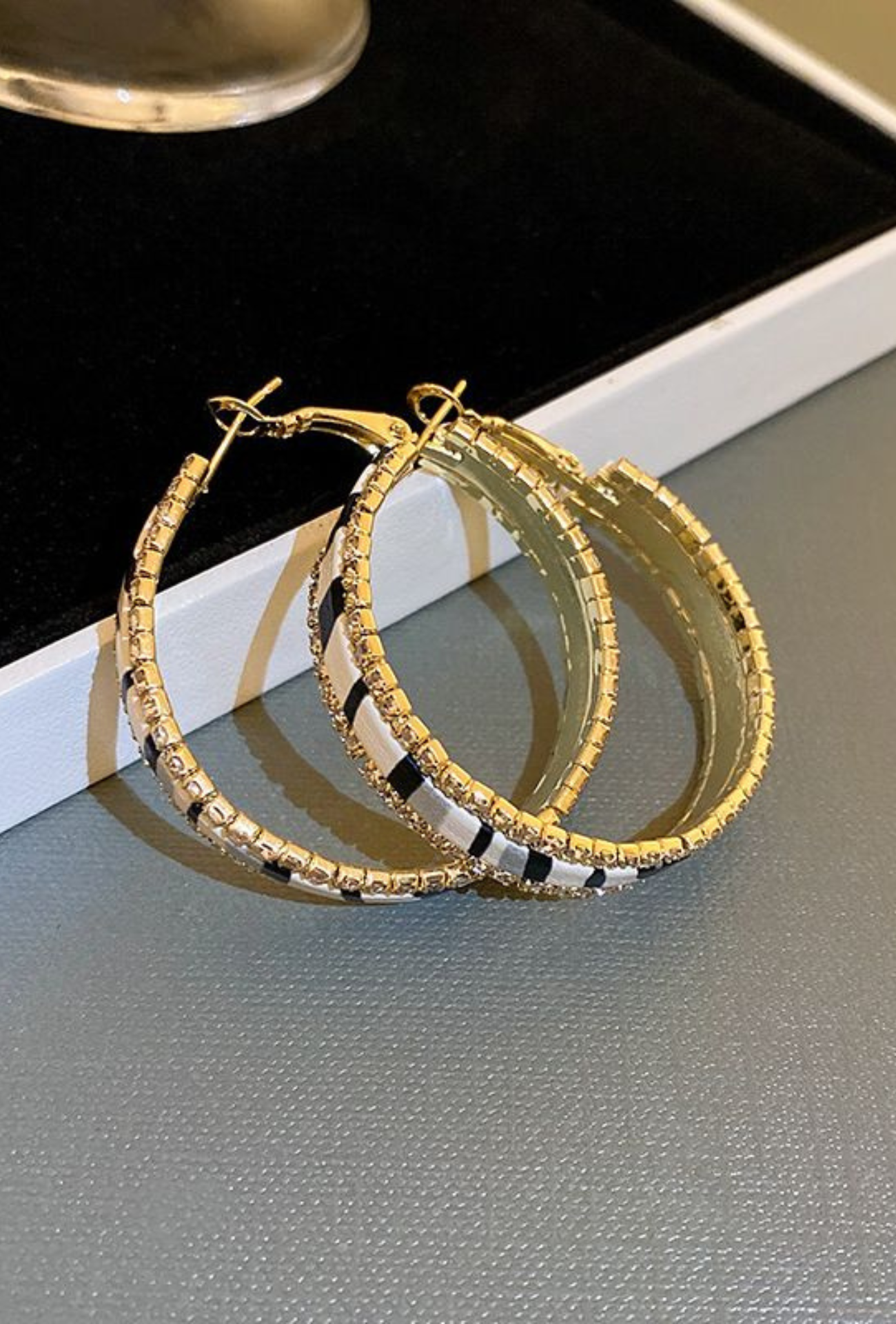 Elegant Classic Large Hoop Earrings