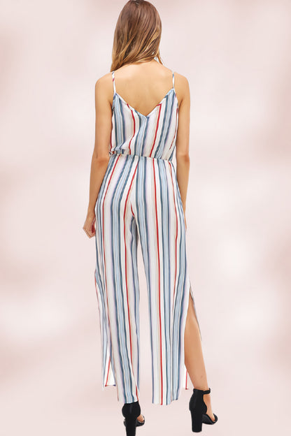 Striped Jumpsuit